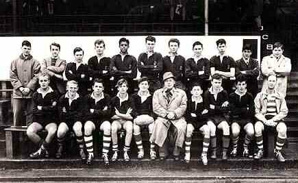 Cornwall Schools team (circa 1960